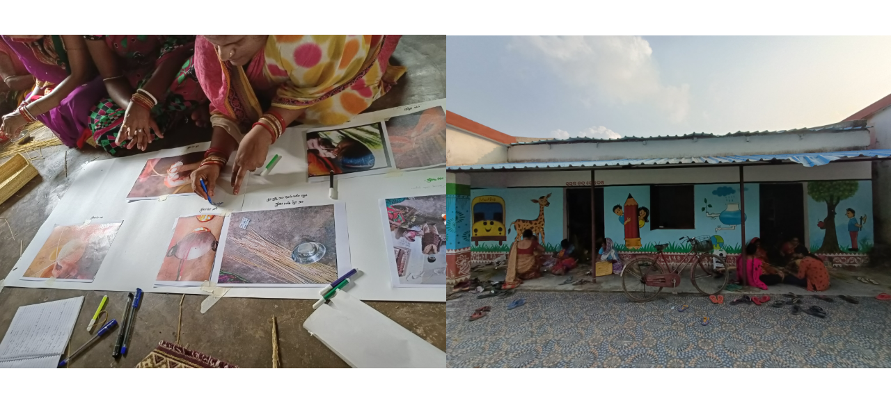 Photographs of a training center